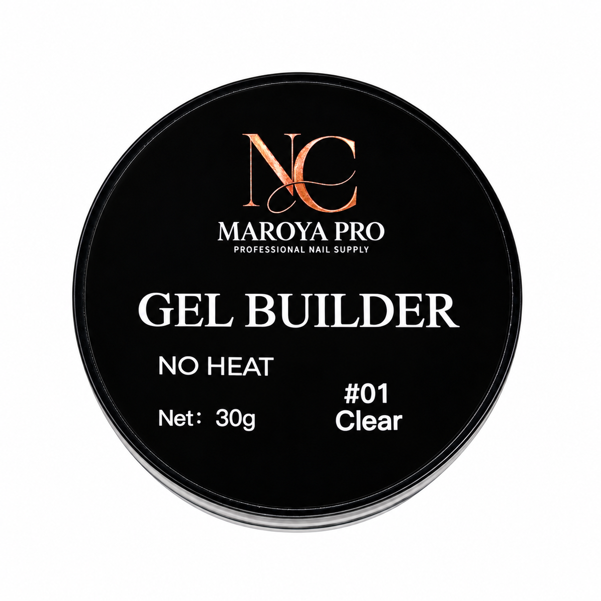 Gel constructor Maroya Pro tono 01, tapa de 30 g