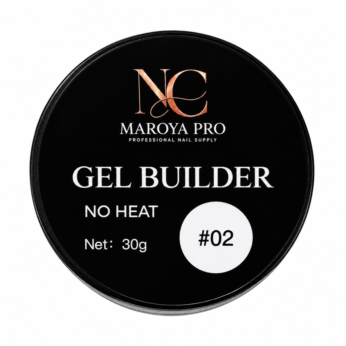 Gel constructor Maroya Pro tono 02, tapa de 30 g