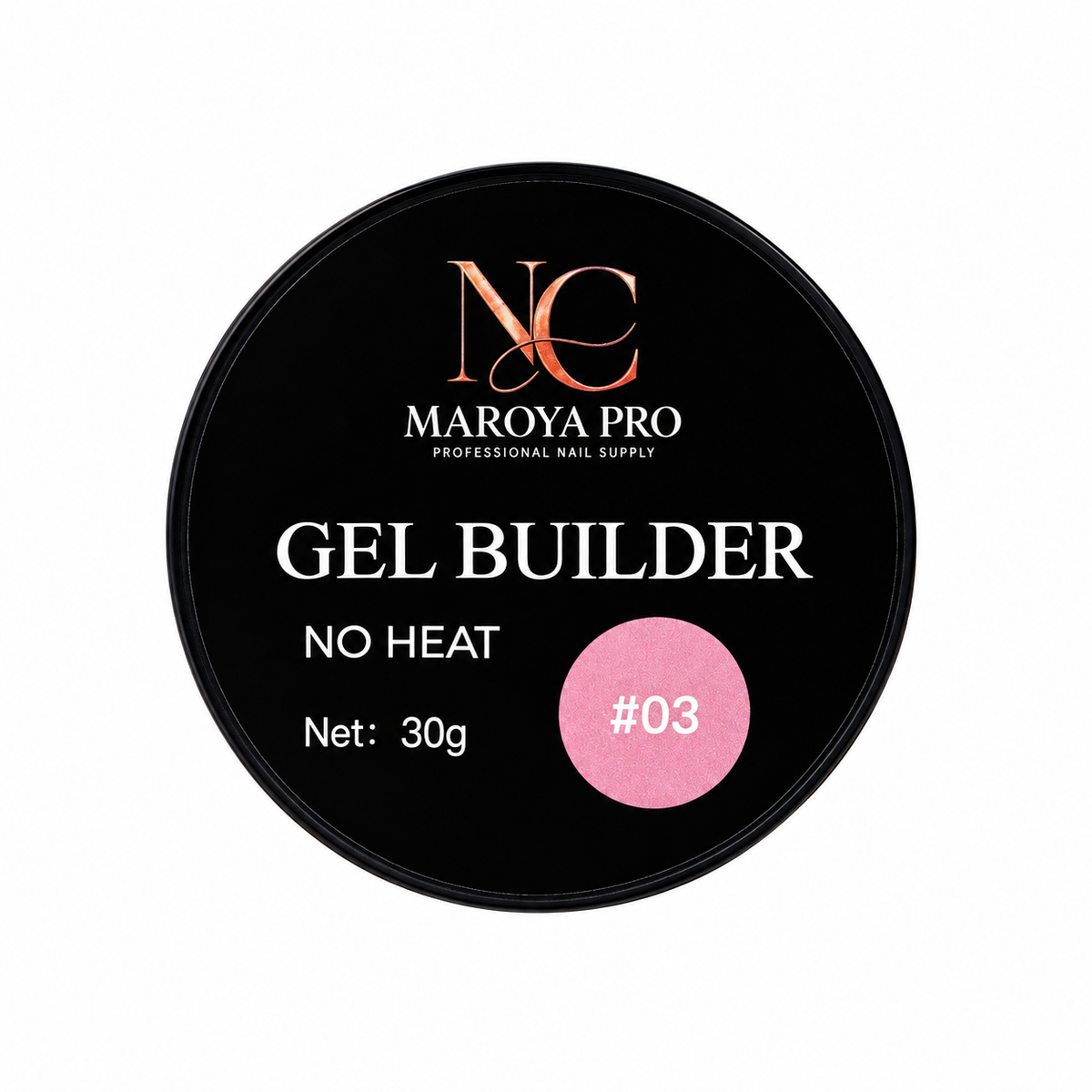 Gel constructor Maroya Pro tono 03, tapa de 30 g