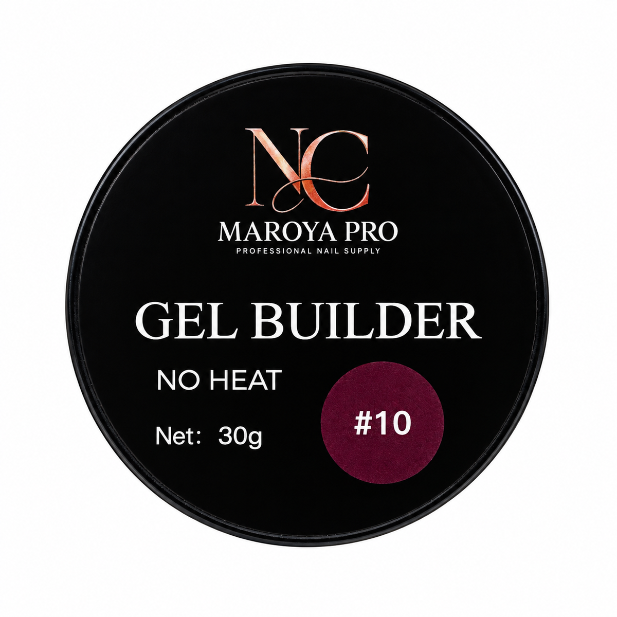 Gel constructor Maroya Pro tono 10, tapa de 30 g